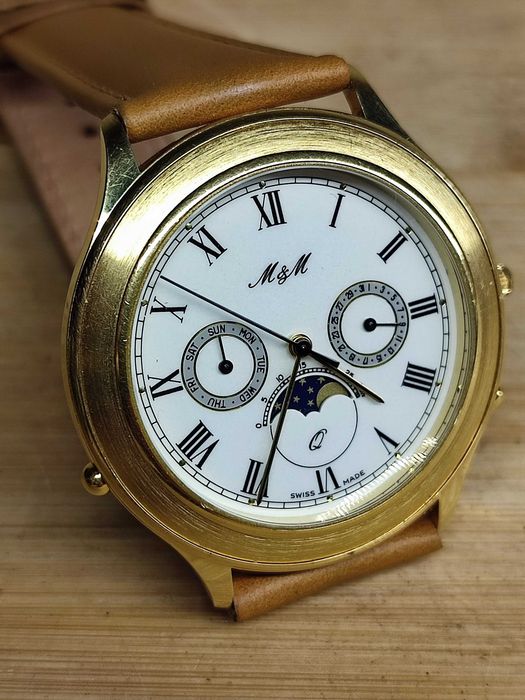 Chronograf M&M. Swiss made