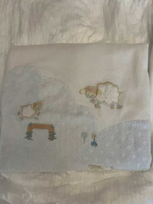 Manta bebé 70x70