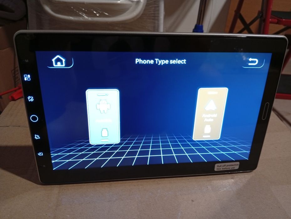Магнітола Android (10.1 дюйма) - 1din (CarPlay - AndroidAuto)
