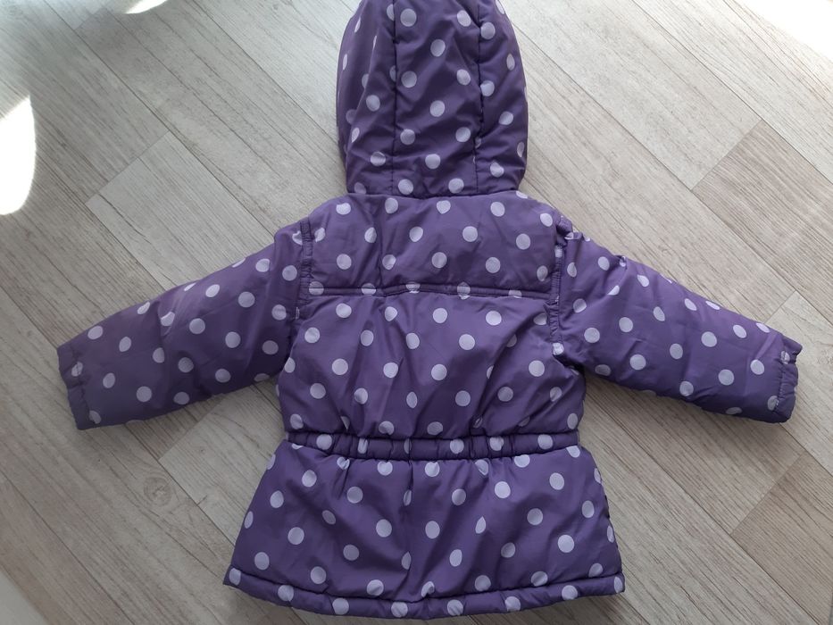 Zimowa kurtka dziewczęca NEXT r86 12-18 mc