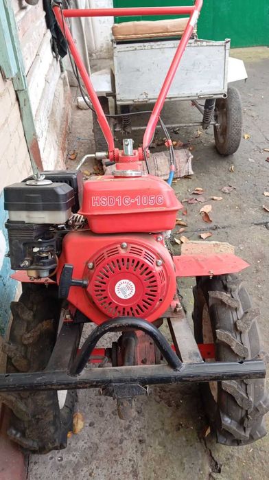 Мотоблок Forte HSD1G-105G з причіпом