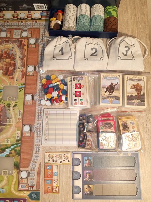 Настільна гра Great Western Trail + Iron Clays