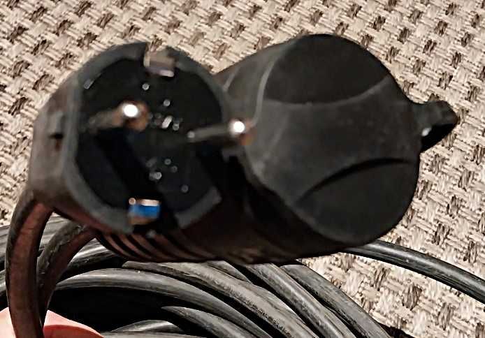 Extensão cabo carregamento carro elétrico uso domestico 33 metros