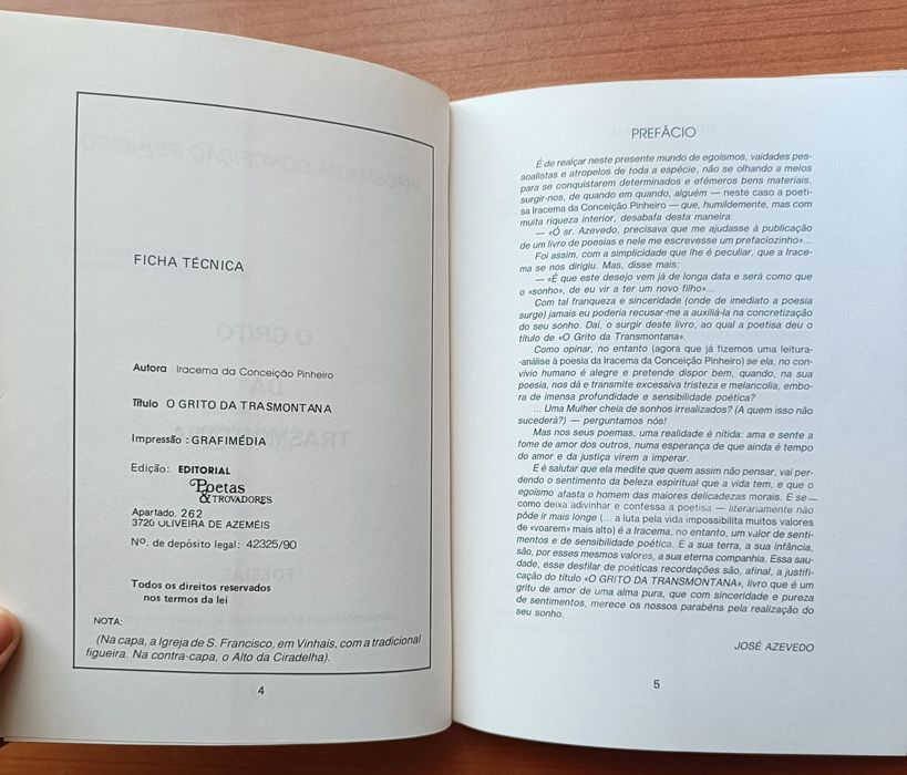 O Grito da Transmontana - Iracema Da Conceição