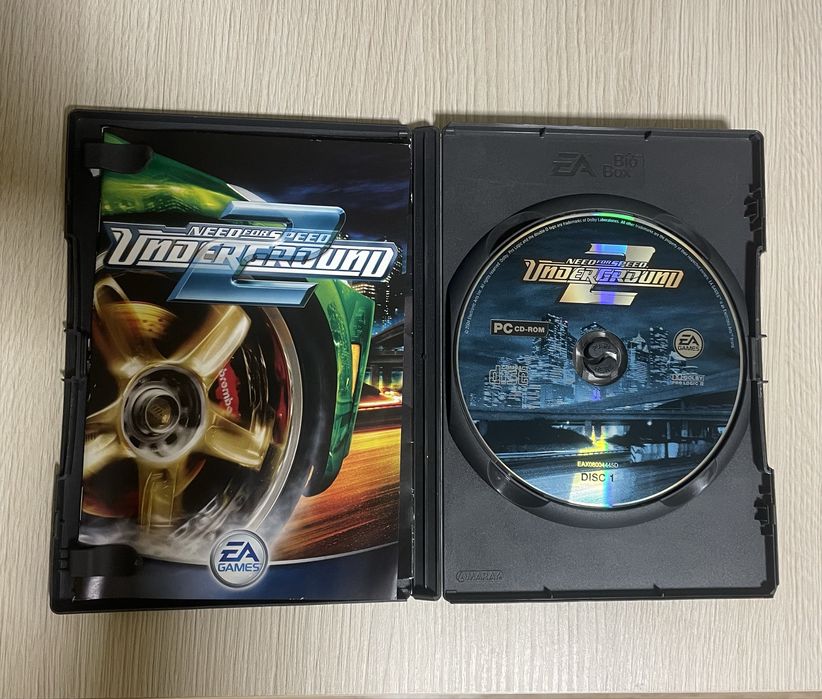 Need For Speed Underground 2 PC PL okładka i Carbon