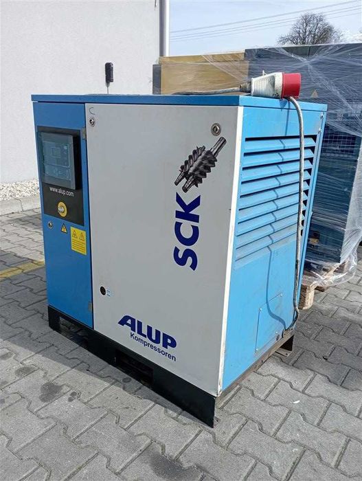 SPRAWNA!!! Sprężarka śrubowa ALUP SCK 10-8, 7,5kW, 1,2m3/min  S014645