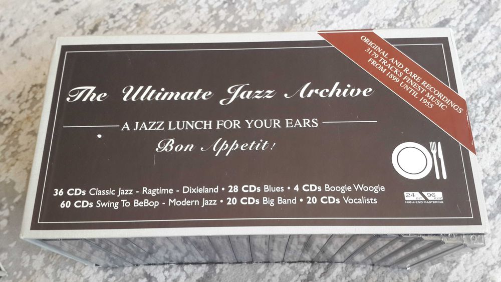 The Ultimate Jazz Archive CD Box 168шт Джаз