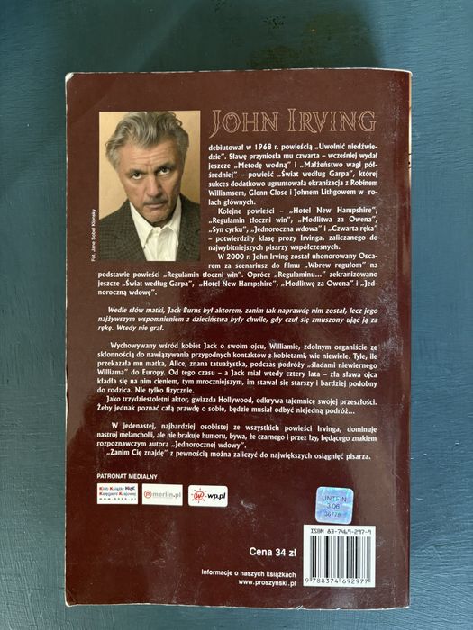 Zanim Cię znajdę – John Irving, stan dobry