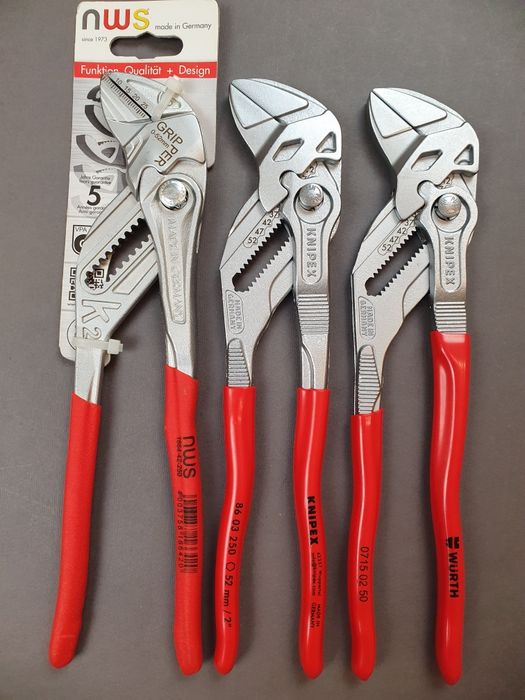 Клещи переставные- гаечный ключ KNIPEX . Переставні кліщі - ключ 86 03