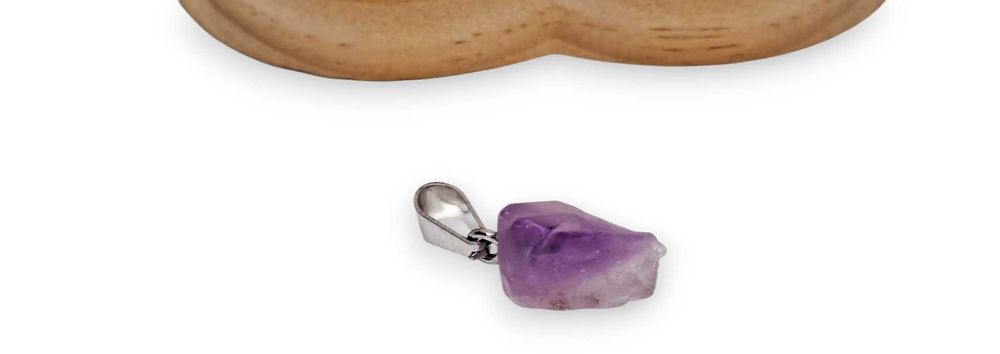 Zawieszka wisiorek z ametystu, AMETYST #1532