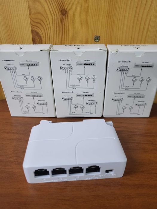 PoE Extender SST-AT13F 4-портовий