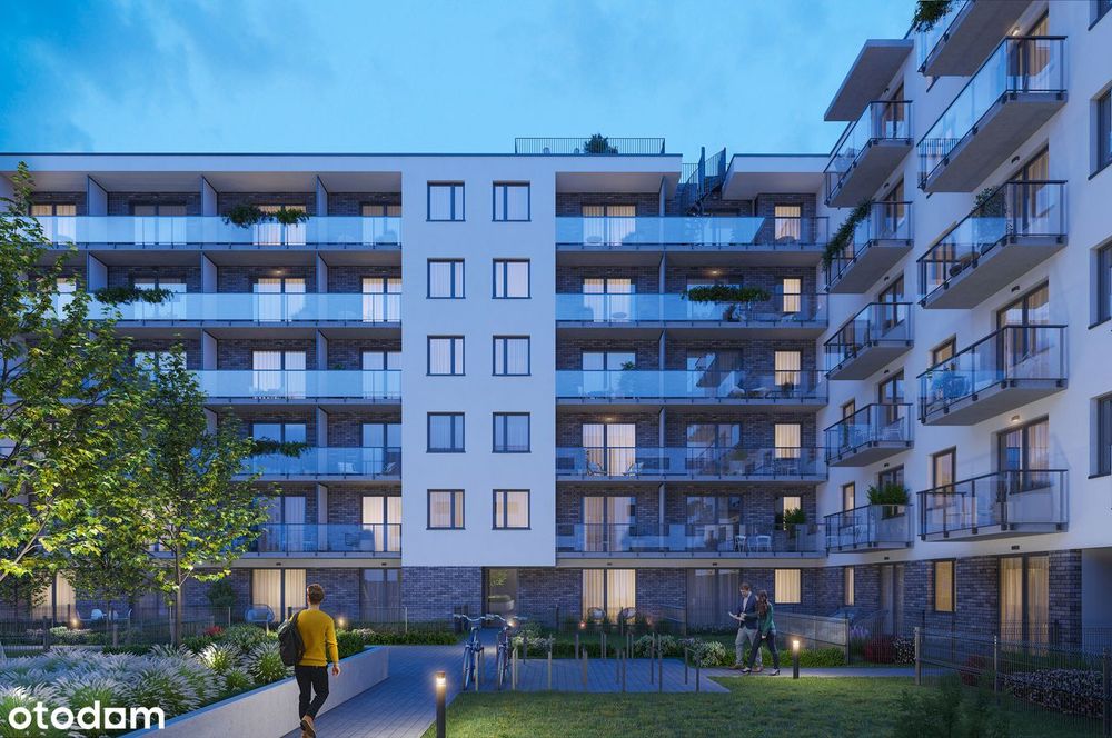 3-pokojowe mieszkanie 56m2 + balkon Bezpośrednio