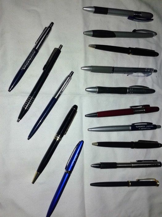 Esferográficas para coleção