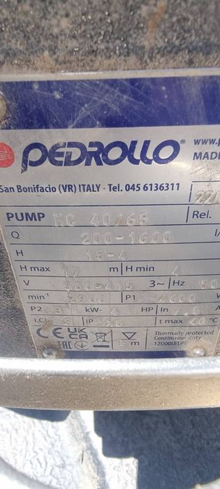 Дренажний насос Pedrollo