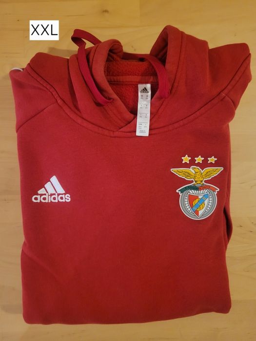 Casaco HOODY Benfica Adidas XXL como novo