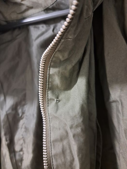 Płaszcz krótki parka khaki Sinsay L 40