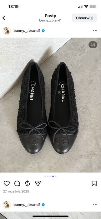 Balerinki Chanel