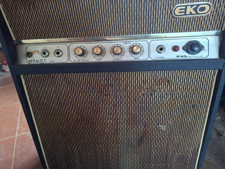 Amplificador guitarra Eko Herald l 1963/65