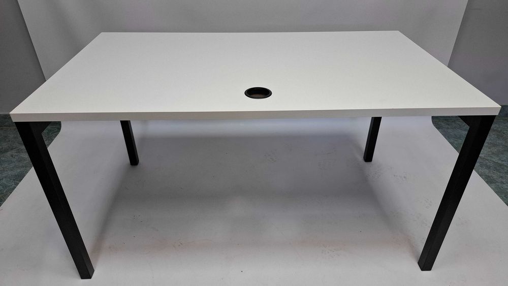 Biurko proste MDD 140x80 białe - duża ilość