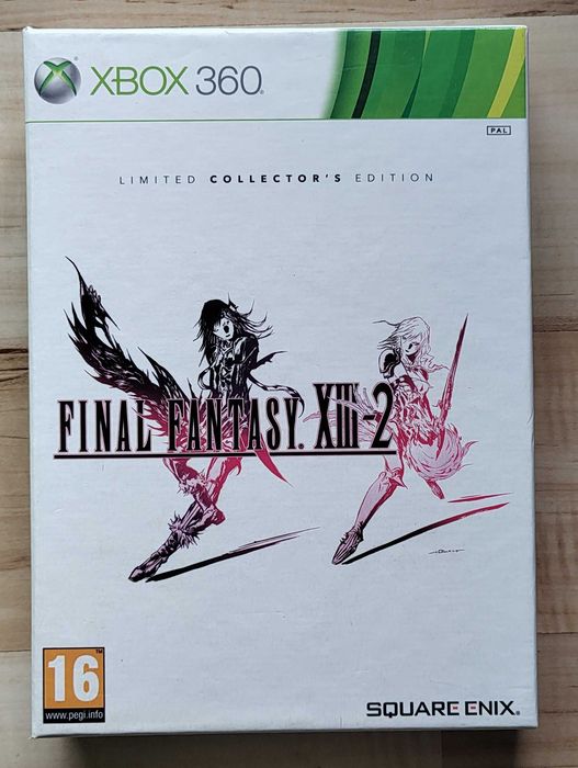 Final Fantasy XIII-2 Ed. Kolekcjonerska Xbox 360 / Stan BDB / +Gratis