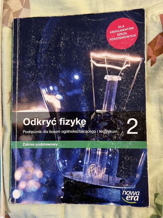Podręcznik Odkryć Fizykę (nowa era) klasa 2