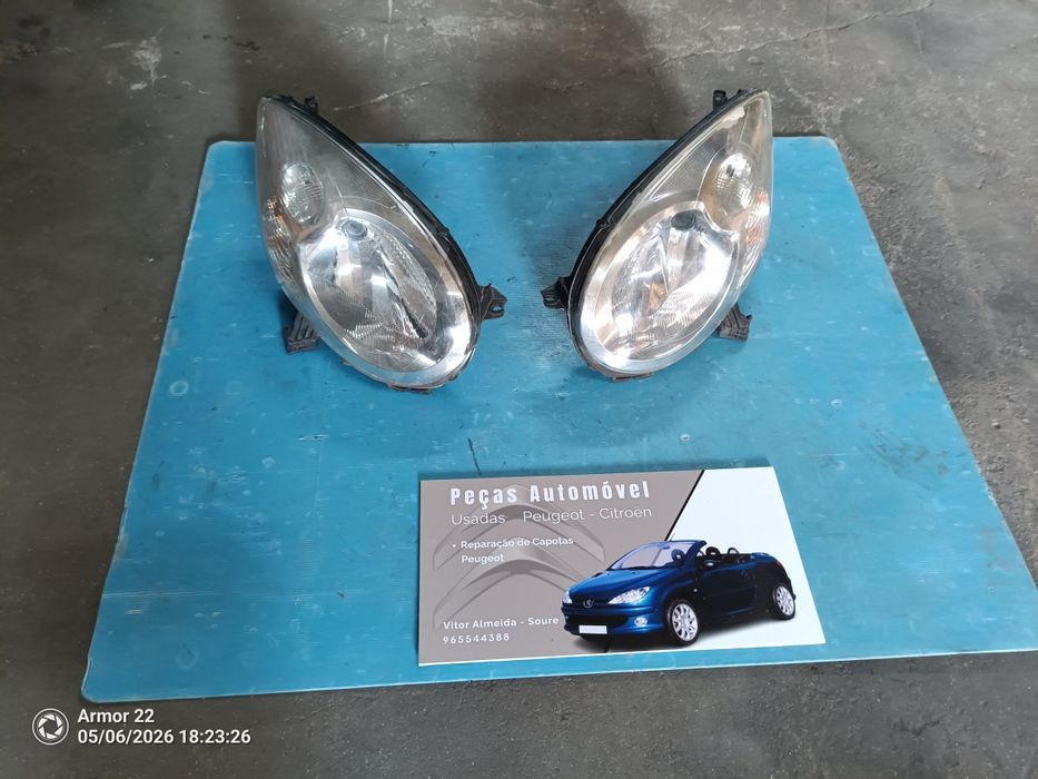 Farol ou óptica citroen c1