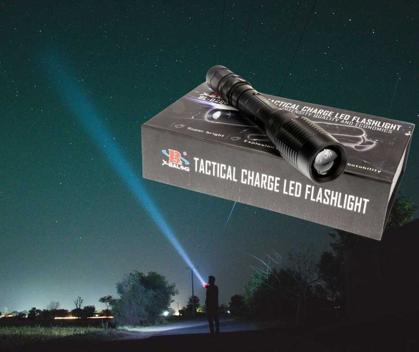 Latarka Myśliwska T6 z Mocnym Zoomem