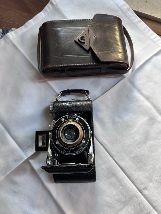 Maquina fotografia antiga