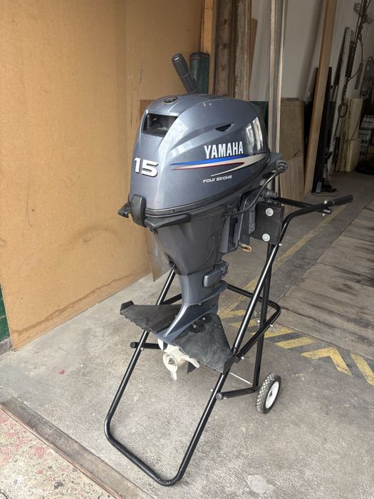 Yamaha F15 CMH (S) super stan, JAK NOWY!! Silnik zaburtowy do motorówki łodzi