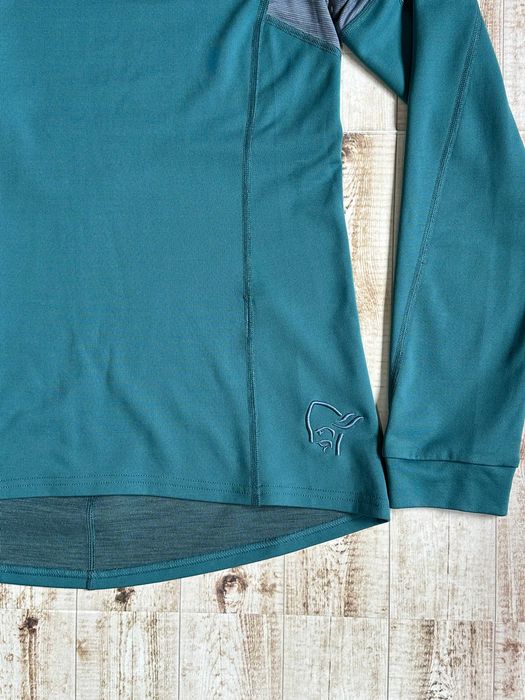 NORRONA FALKETIND WOOL damska koszulka z wełną MERINO turystyczna góry