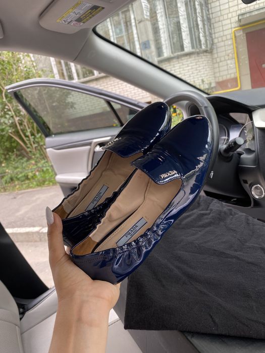 Продам балетки Prada оригинал, в состоянии новых !