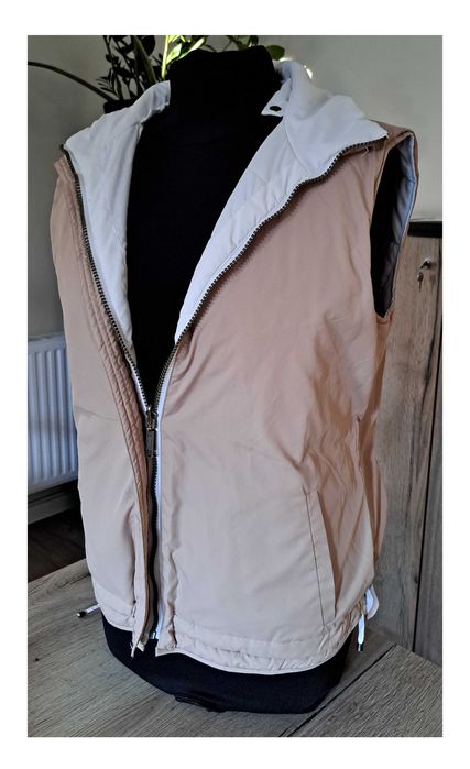 Dwustronna kamizelka bezrękawnik