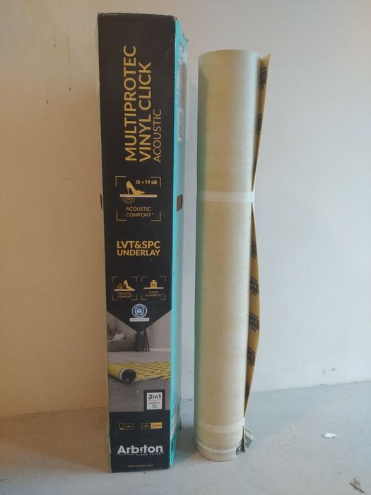 Podkład pod panele winylowe na ogrzewanie podłogowe