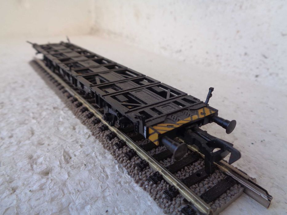 1:87 BEMO Vagão de transporte de veiculos comboio da DB
