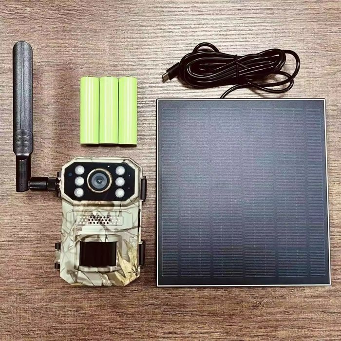 Камера відеонагляду фотопастка на 4g сім карта акумуляторна автономна