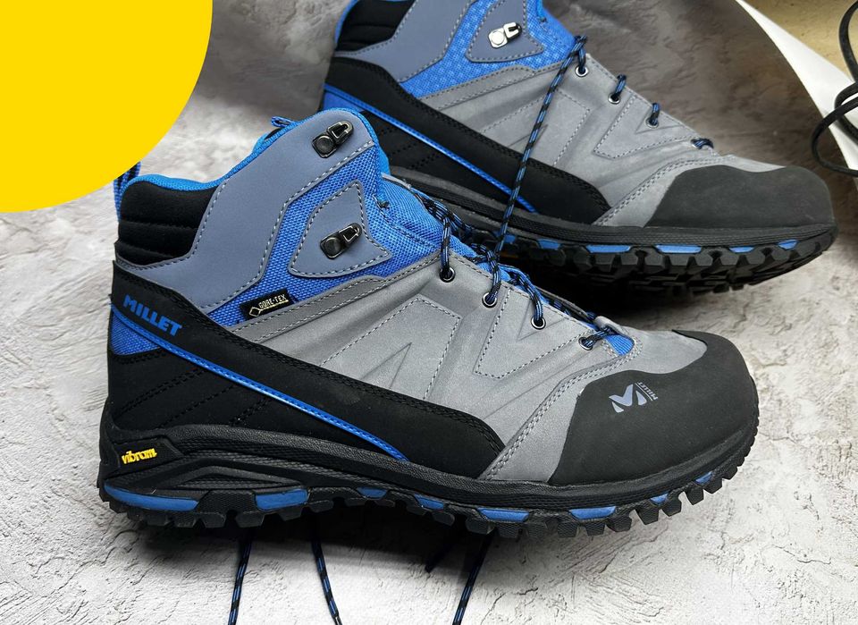Ботинки трекинг Millet Hike Up Mid GTX M Flint НОВІ  Gore-Tex