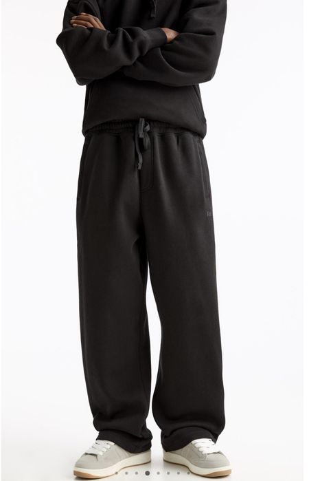 Мішкуваті спортивні штани pull&bear чорні XL