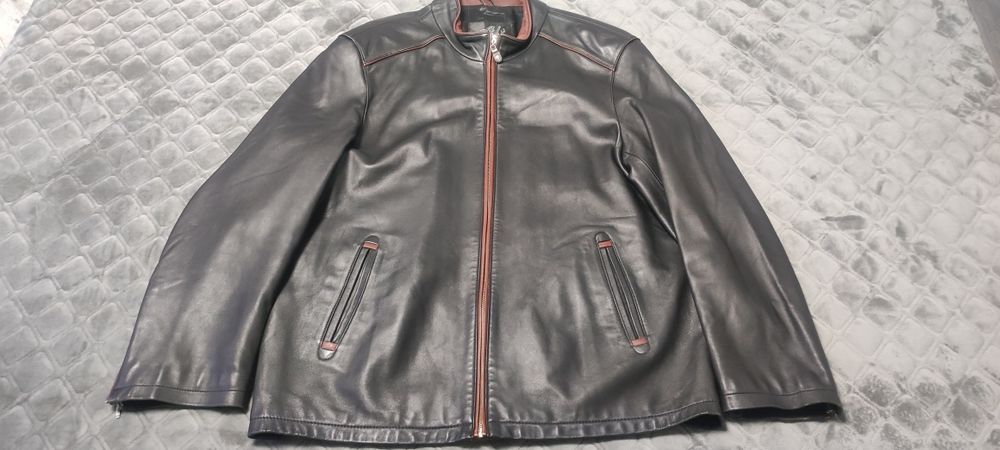 Куртка кожаная размер 48-50 (XL), 50-52
