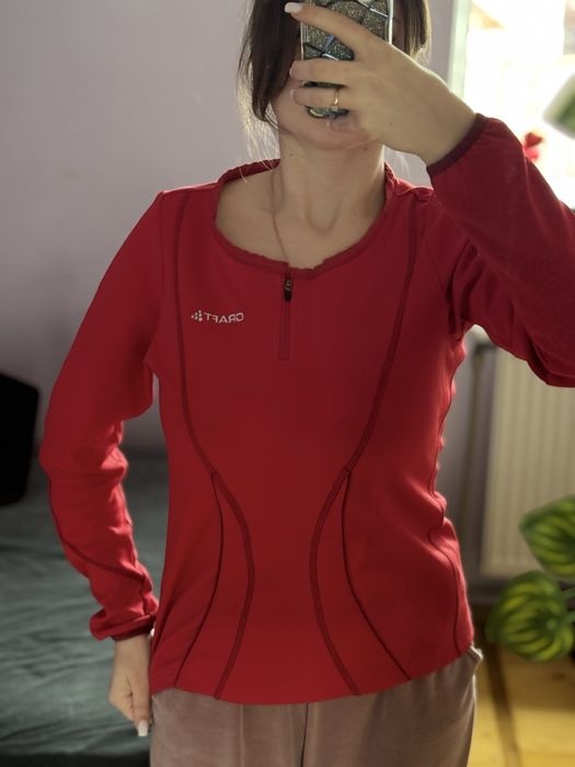 CRAFT спортивна кофта на флісі.