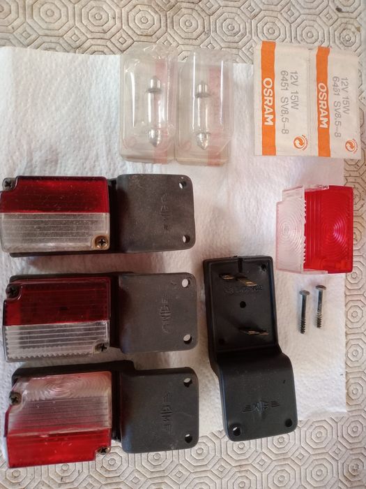 Sinalizações / Luzes para atrelado / reboque