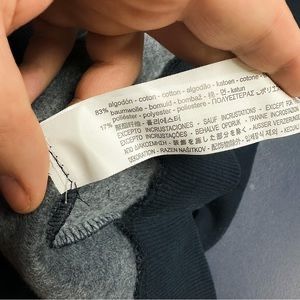 Синій світшот, светр Zara, з паєтками