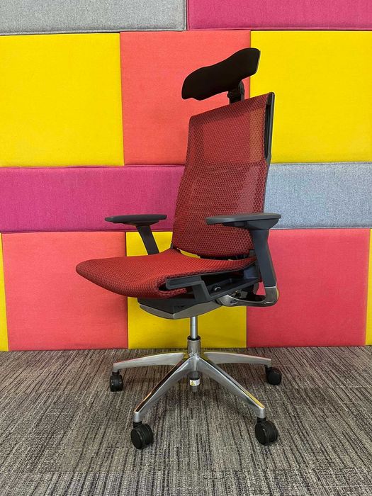 NOWY Fotel biurowy obrotowy ergonomiczny HJH Office Dynafit okazja!
