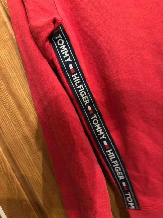 Tommy Hilfiger Czerwona bluza