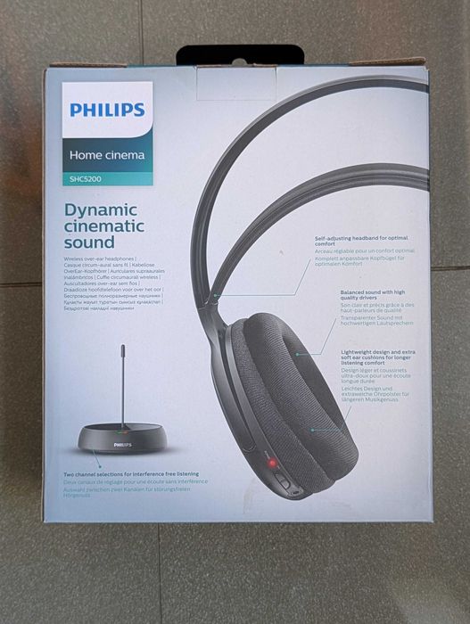 Auscultadores Wi-Fi sem fios Philips SHC5200