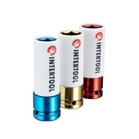 Набір головок ударних подовж 1/2" 17, 19, 21 STORM INTERTOOL ET-8502