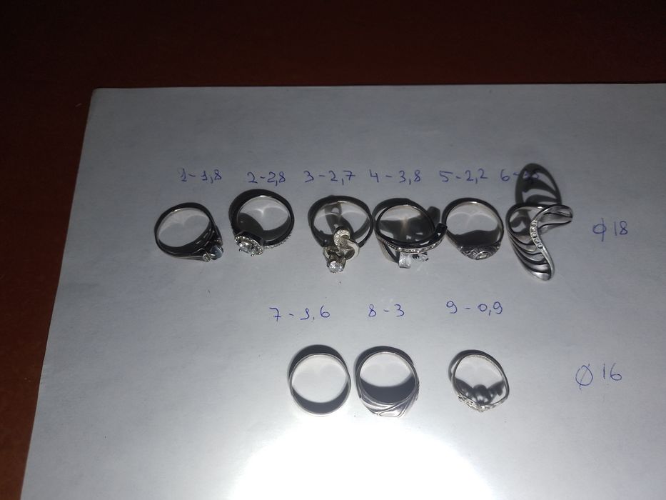 Бижутерия,серебро 925
