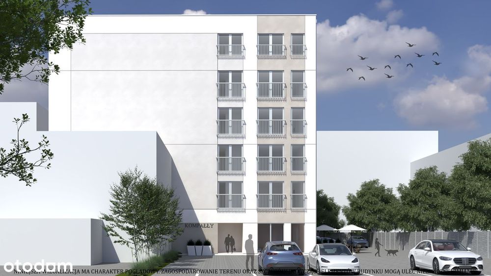 Przestronne mieszkanie nr 12 | 2.PIĘTRO | 2 POKOJE | 57,92 m²