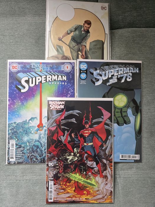 Superman komiksy j. Ang