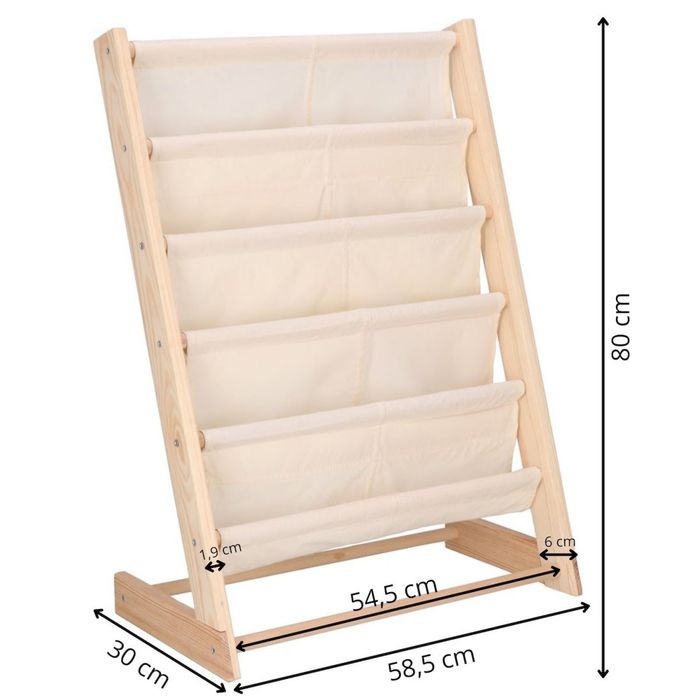 Regał na książki dla dziecka