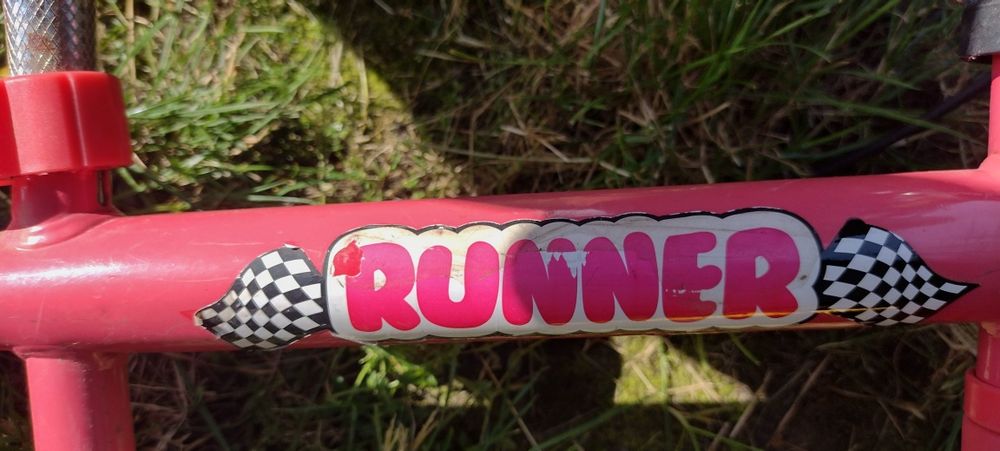 Używany rowerek biegowy runner